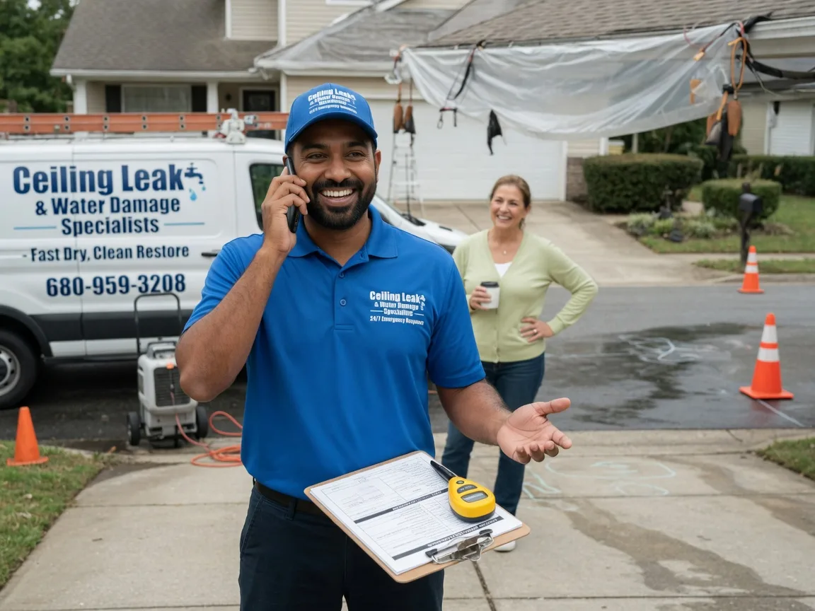 Ceiling Leak Cleanup Ryder, ND FAQs